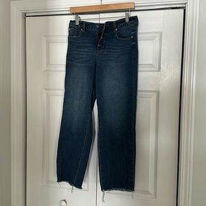 Blue Revival wide leg crop Jean